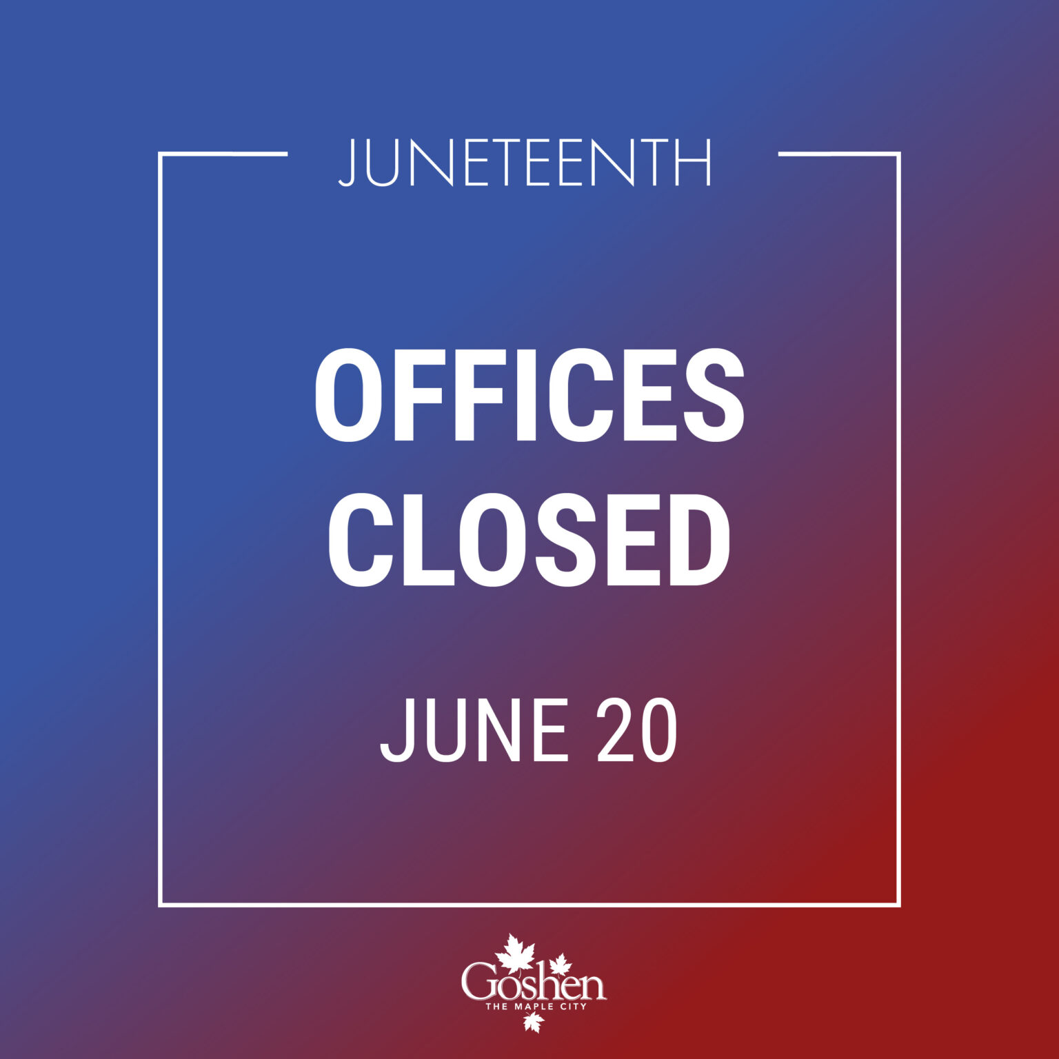 CITY OFFICES CLOSED News