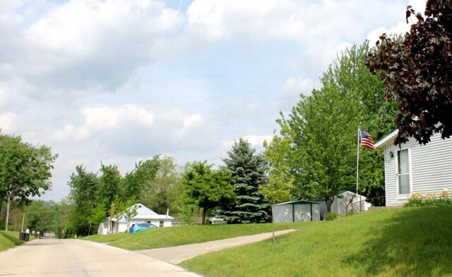 East Goshen Neighborhood - summer scene