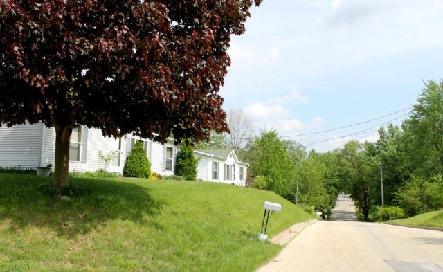 East Goshen Neighborhood - summer scene