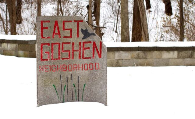 East Goshen Neighborhood - neighborhood marker