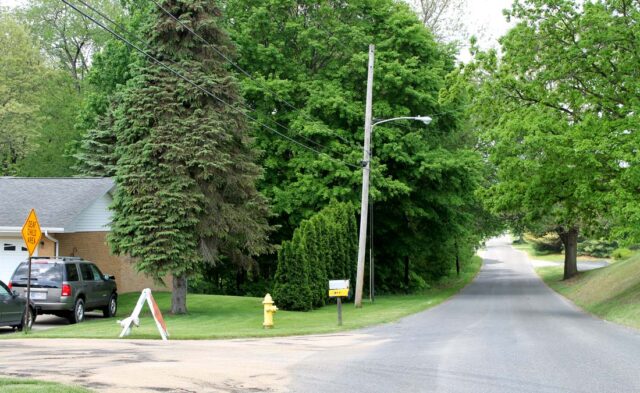 Maplecrest Neighborhood - summer scene
