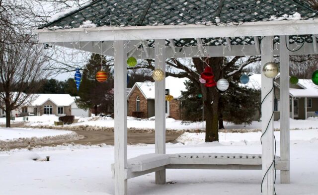 Pickwick Village Neighborhood - winter scene