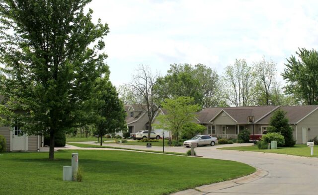 Terrace Park Neighborhood - summer scene