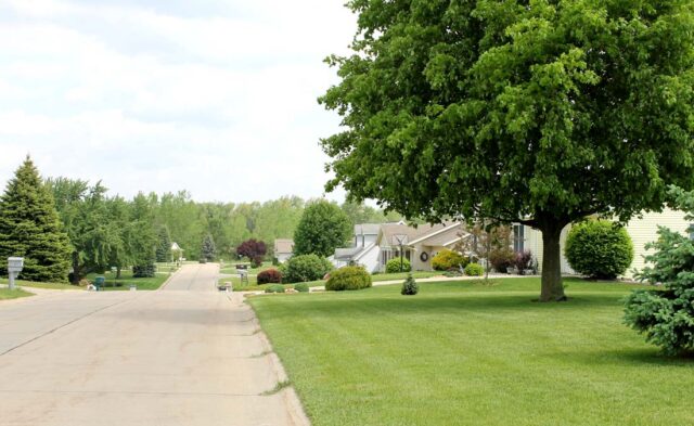 Terrace Park Neighborhood - summer scene